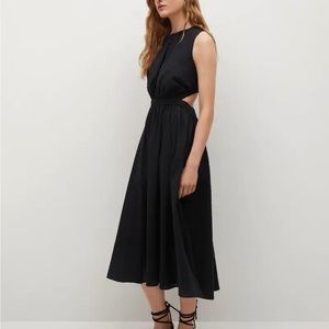 Mango Black Dress